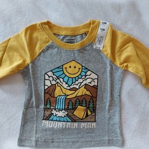 Boy's Jumping Beans Long Raglan Sleeve Tee